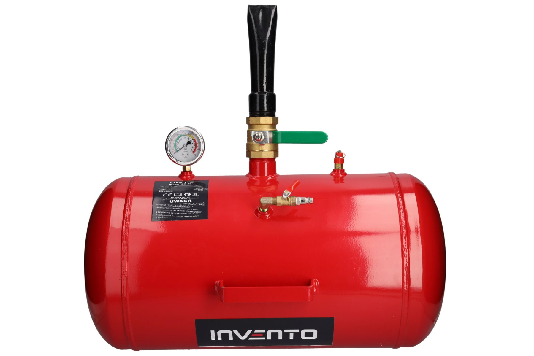 INFLATOR ZBIORNIK CIŚNIENIOWY 40L INVENTO