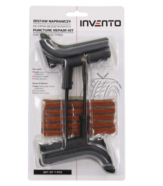 Zestaw sznury 102 mm do naprawy opon w blistrze