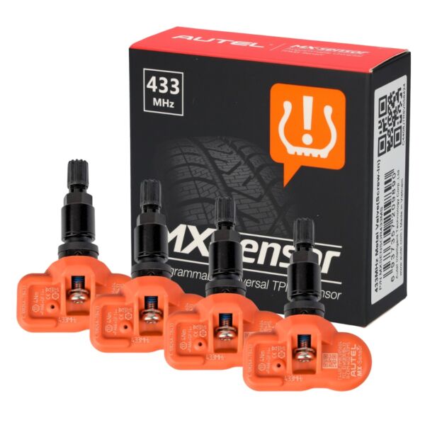 Autel Europa 433 MHz MX Sensor czujnik TPMS czarny 4 sztuki