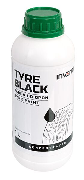 Farba do opon czernidło TYRE-BLACK INVENTO 1 l - koncentrat