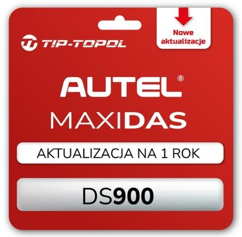 AKTUALIZACJA AUTEL MaxiDAS DS900 PL 1 ROK