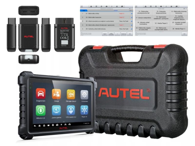 AUTEL MaxiDAS DS900BT Nowa Seria 8cali Android11 2 LATA AKTUALIZACJA SGW PL