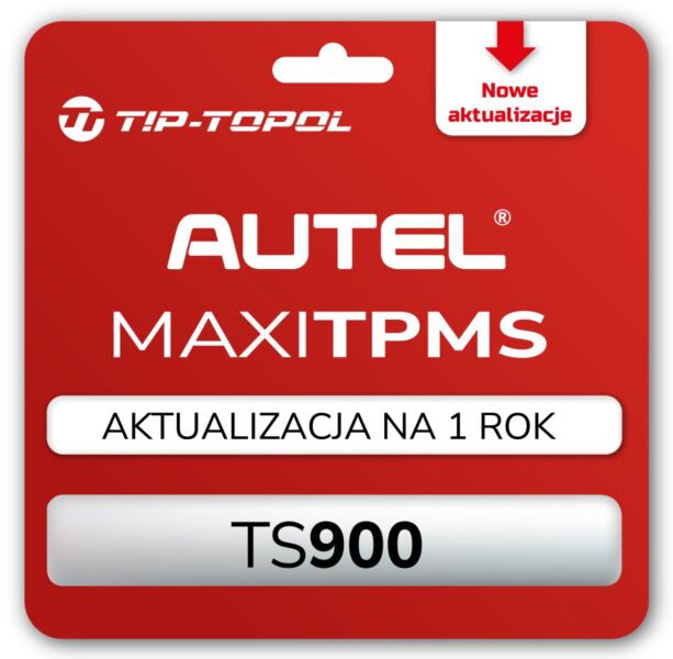 AKTUALIZACJA AUTEL MaxiTPMS TS900 PL 1 ROK