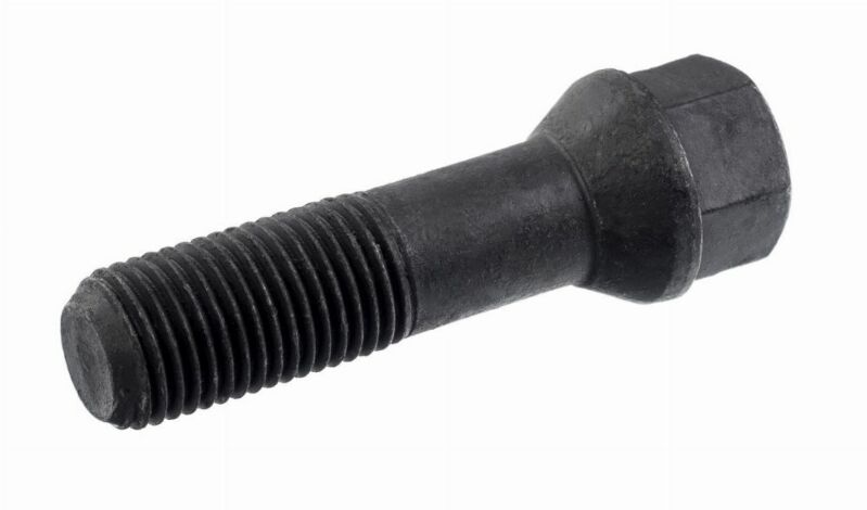 Śruba mocująca M14x1,5, gwint 45mm, stożek, klucz 17 czarna