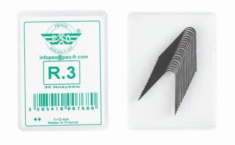 R-3 - Nożyki do nacinarka bieżnika PS15, 7-13mm