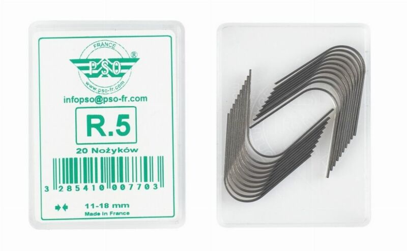 R-5 - Nożyki do nacinarka bieżnika PS15, 11-18mm