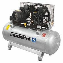 Sprężarka tłokowa Gudepol HD75, 270 litrów, 10 bar,5,5 kW