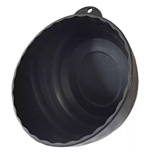 Magnetyczna miska warsztatowa z podwyższonym rantem, 145 mm