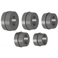 Zestaw 5 stożków centrujących Haweka 5-Low-Taper 52,5 - 90,5 mm QuickPlate